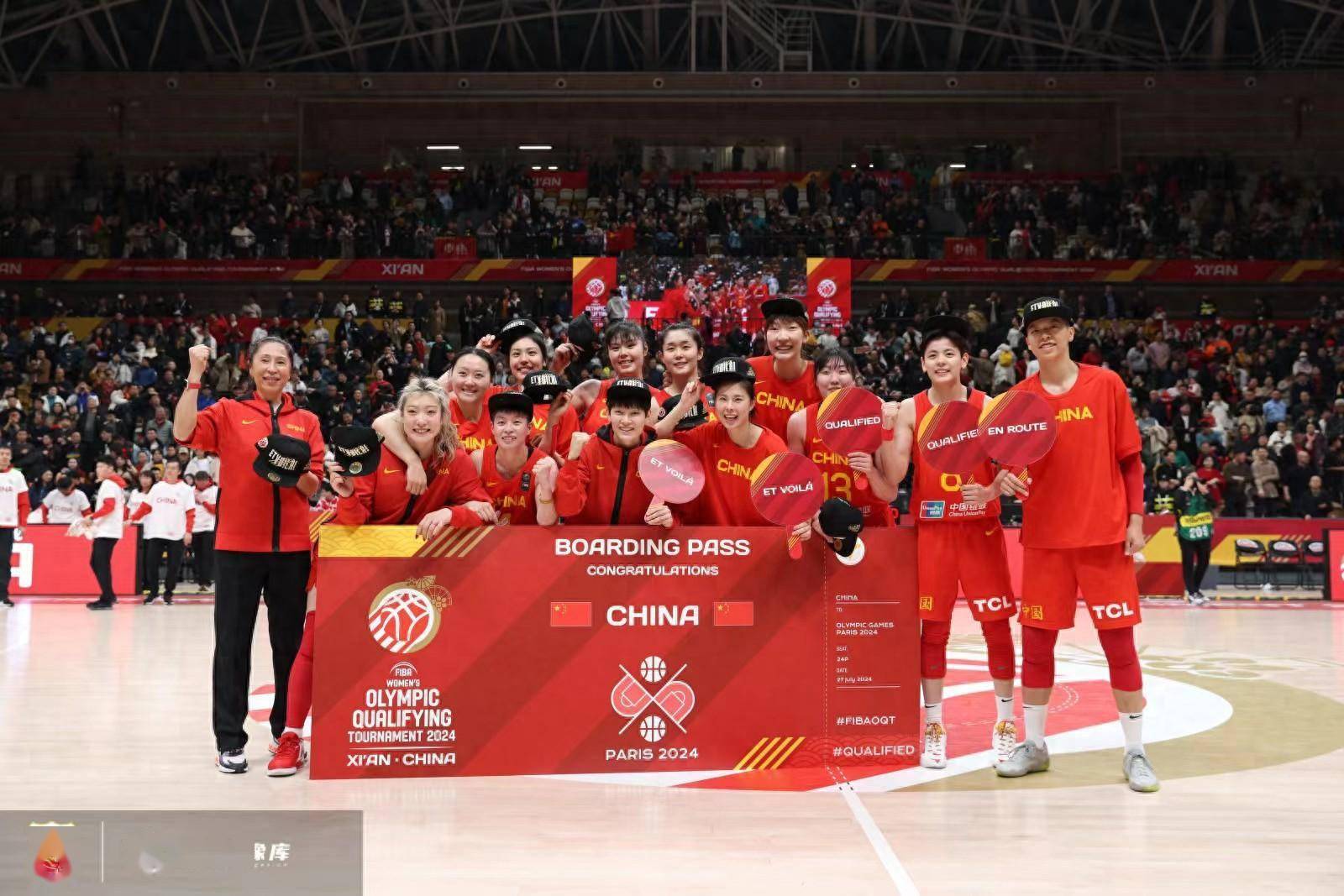 力争夺牌！巴黎奥运女篮分组出炉：中国与塞尔维亚、西班牙同组
