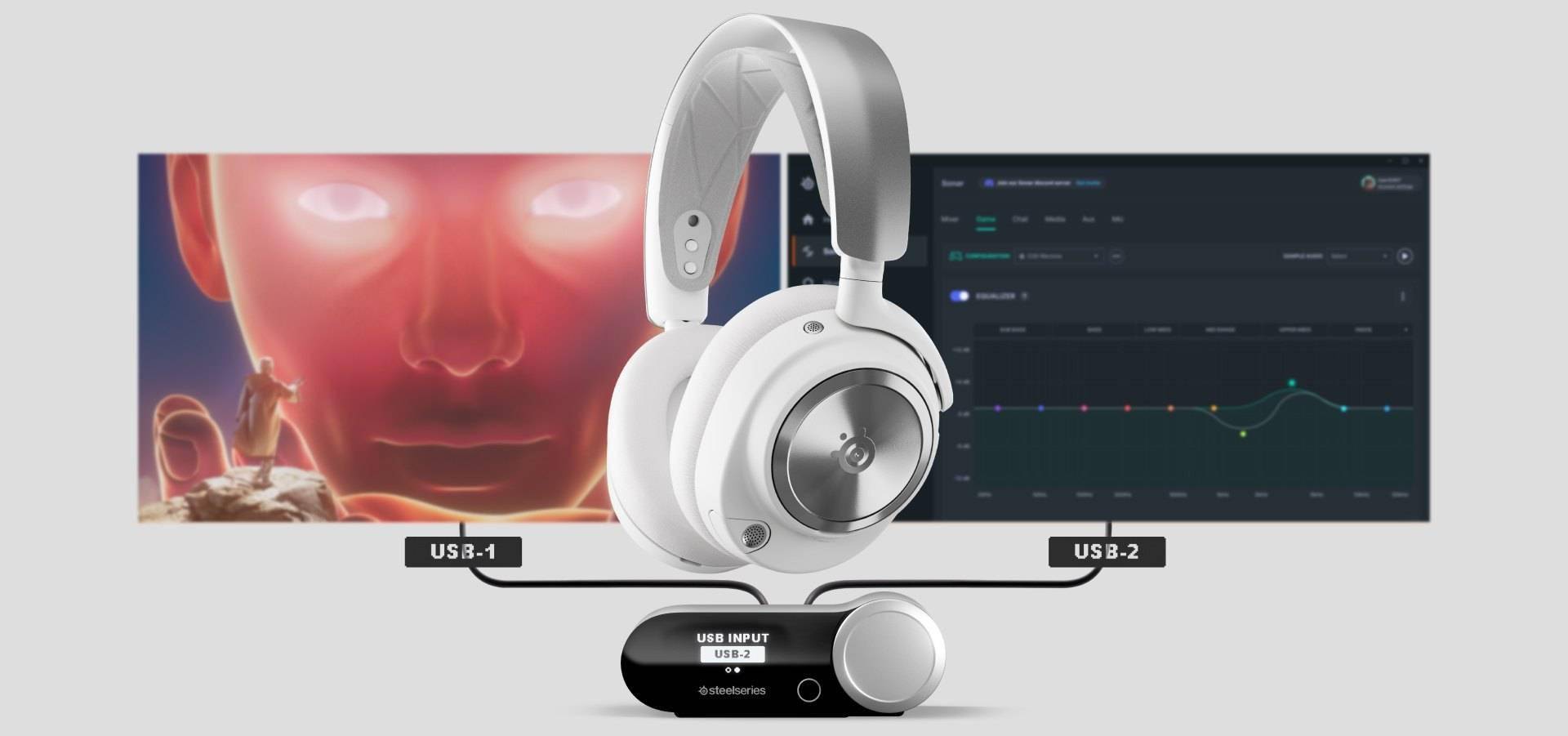 赛睿推出白色版寒冰新星专业版无线头戴耳机，售 349.99 美元