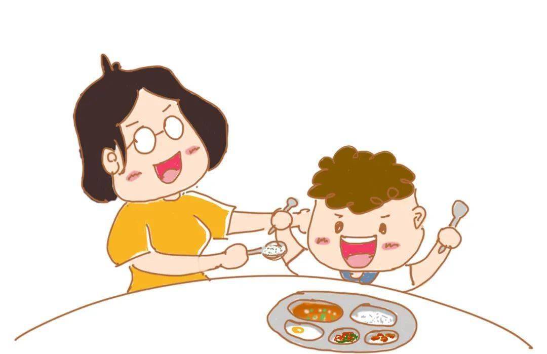 孩子吃饭挑食，要追着喂，到了幼儿园怎么办？追着喂孩子吃饭是现在很多