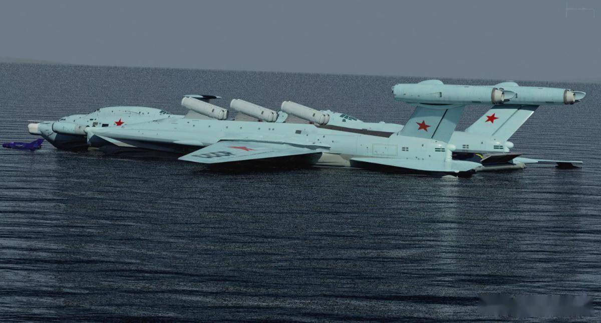 试图打造苏联级翼船航母：А-2000