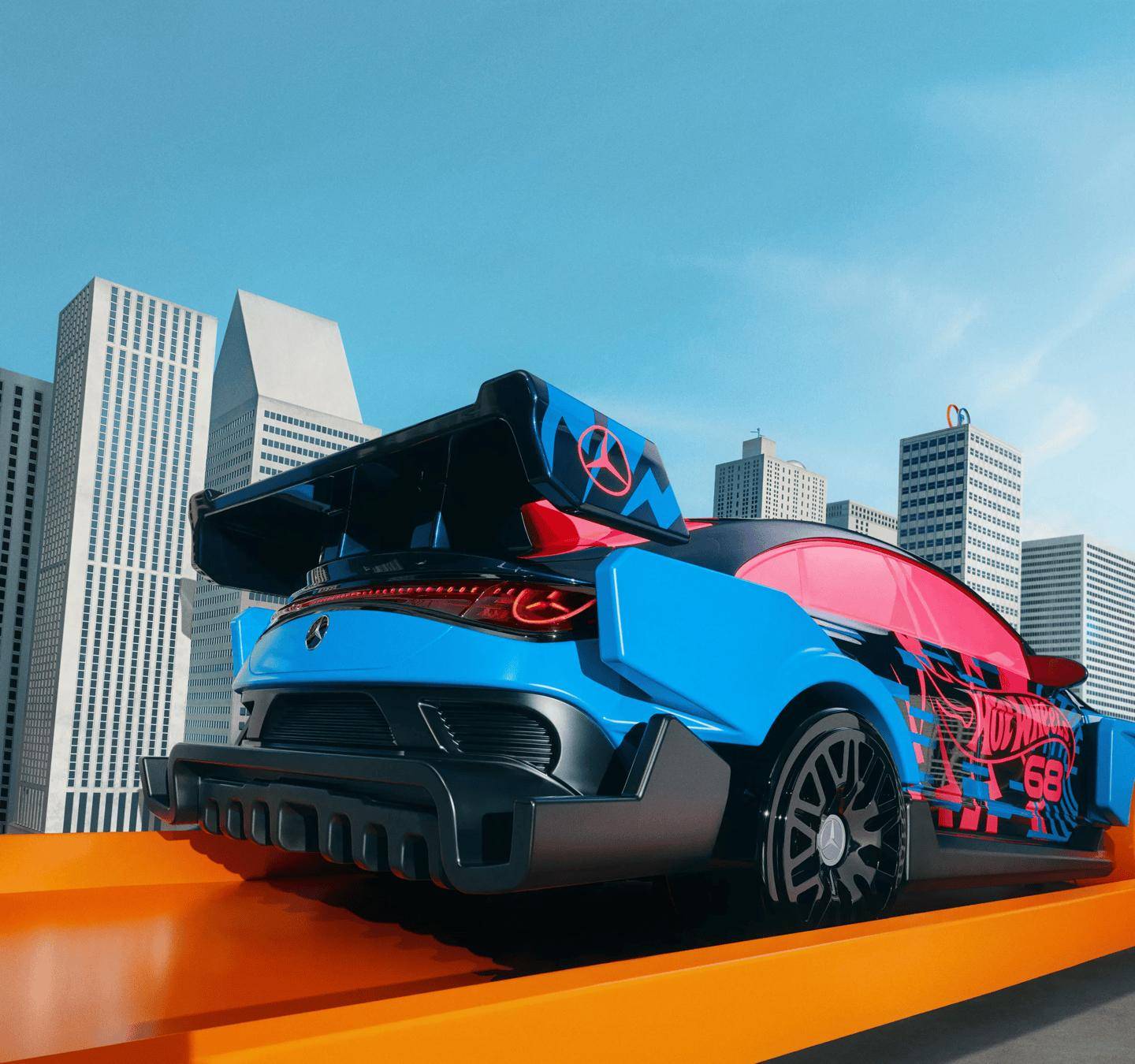 奔驰发布“成年人的玩具”：Hot Wheels 版 CLA 概念车亮相