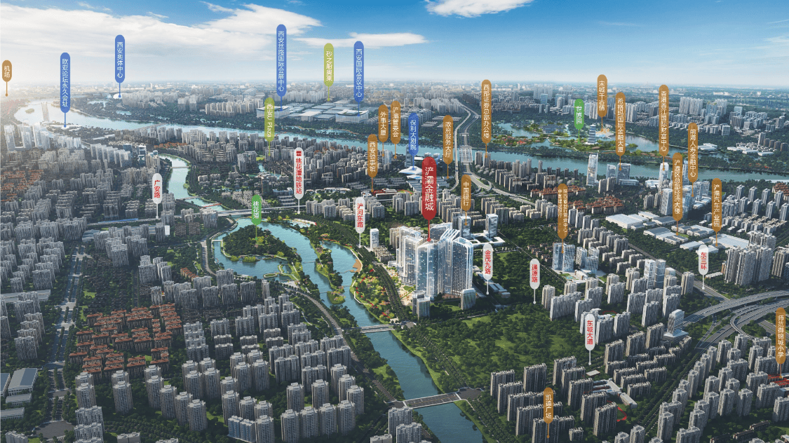 浐金沙娱乐- 金沙娱乐城- 澳门在线城灞金融城写字楼-建面-最新动态-建筑面积-大户型