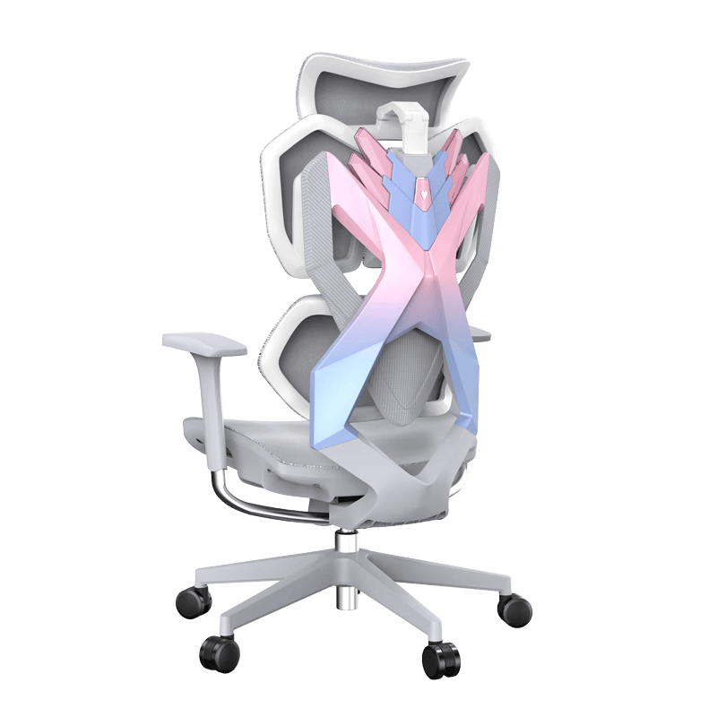 的完美结合——骁骑独角兽女生电竞椅PG电子麻将胡了2尽享游戏与工作(图1)