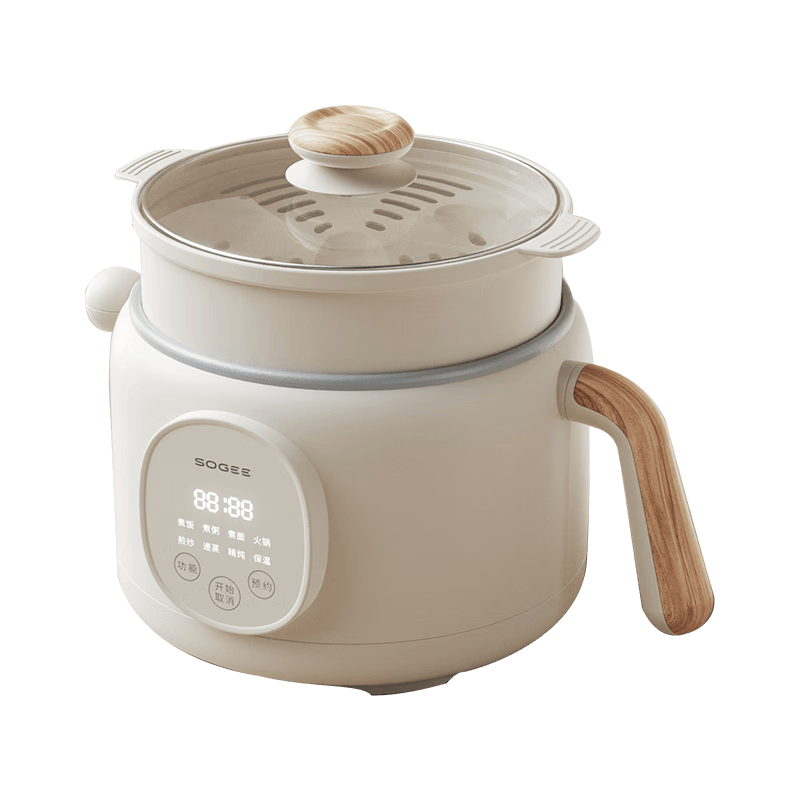 煮锅推荐：轻松烹饪乐享美味！开元棋牌2025年多功能电(图1)