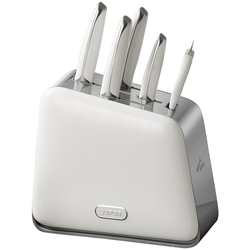 苏泊尔刀具套装：厨房必备鲨鱼齿科技让切菜轻松无比！(图1)