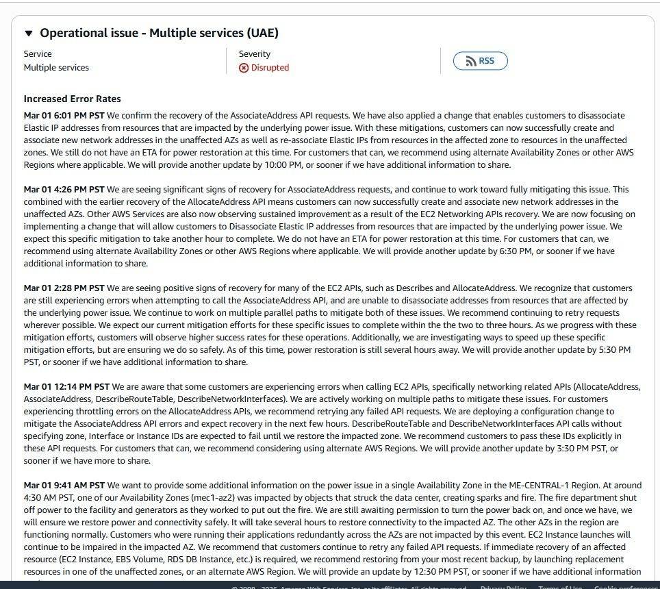 是的,美国和伊朗的冲突让全世界的AI中断了。