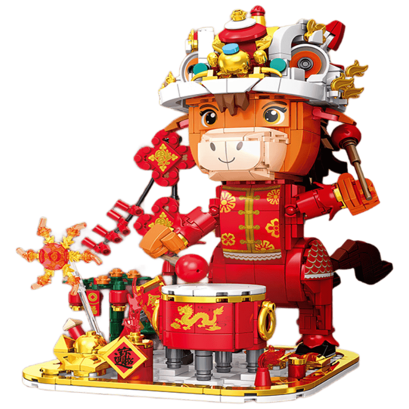 新年快乐从乖明星舞狮开始！(图1)