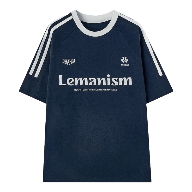 伟德bv1946官网-尽显青春活力LEMANISM明星同款夏季美式T恤让你时尚出