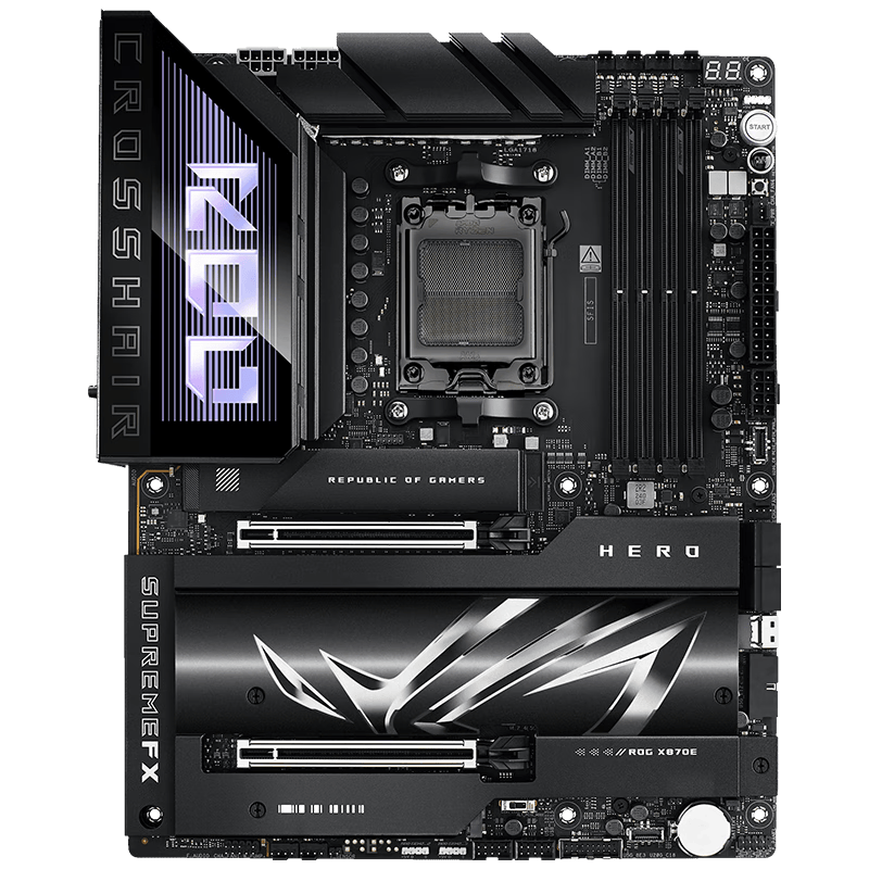 ROGCROSSHAIRX870EHE主板:游戏与创作的强劲引擎(图1)