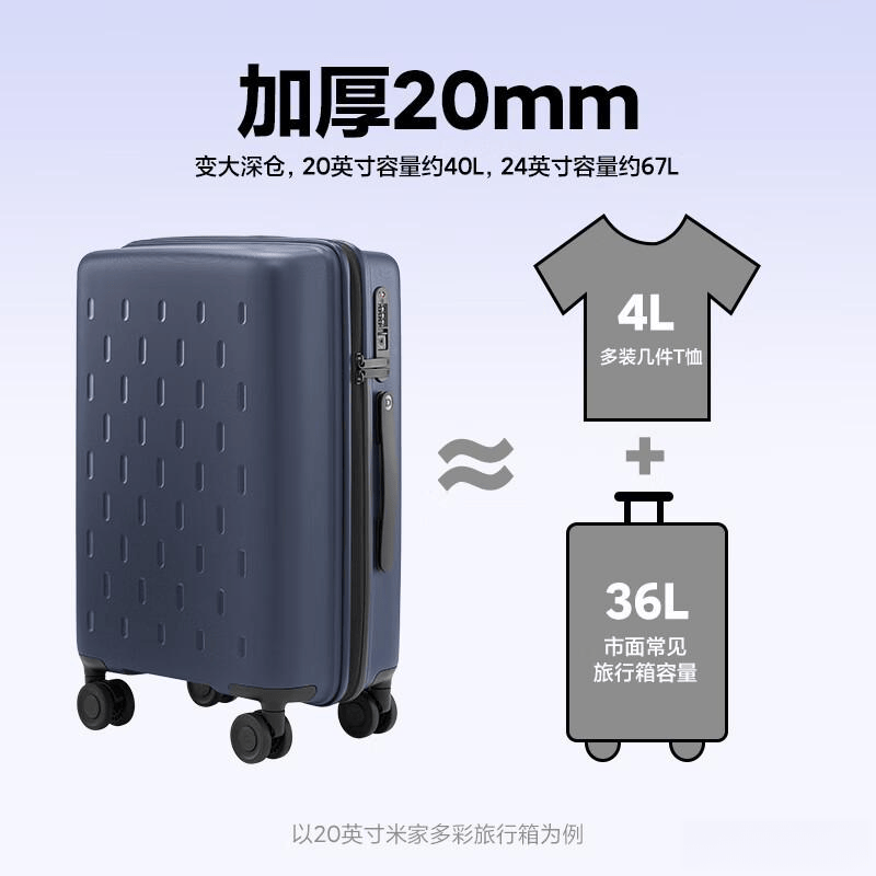 小米行李箱评测：出行必备的时尚与实用之选(图2)