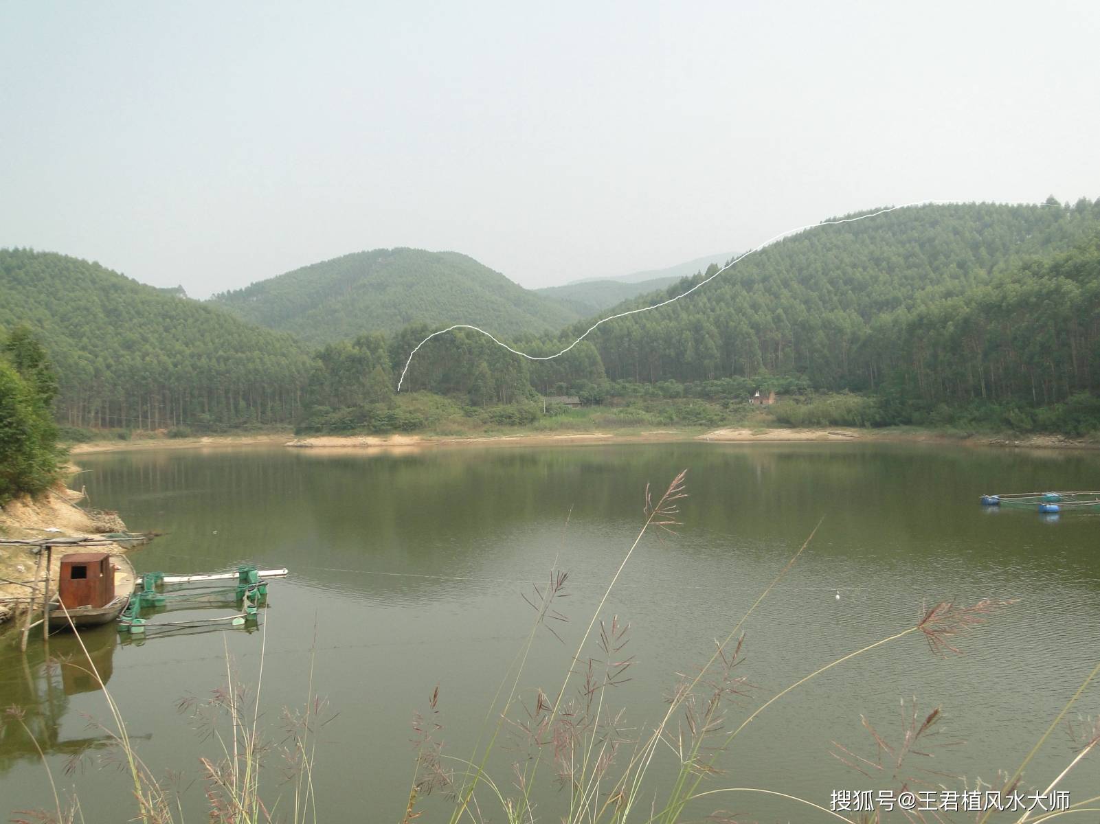 广西龟形地寻龙点穴实拍