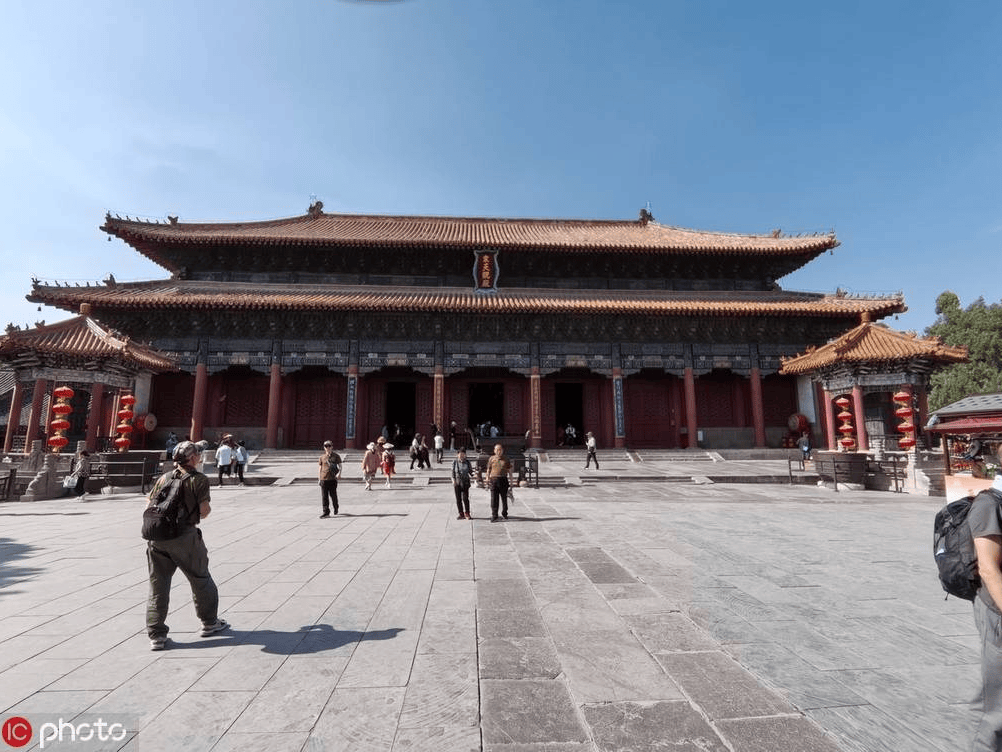 山东泰安岱庙 汉代古建筑群气势恢宏