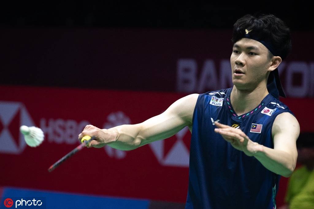 泰国羽毛球公开赛男单1/4决赛:陆光祖 1-2 李梓嘉