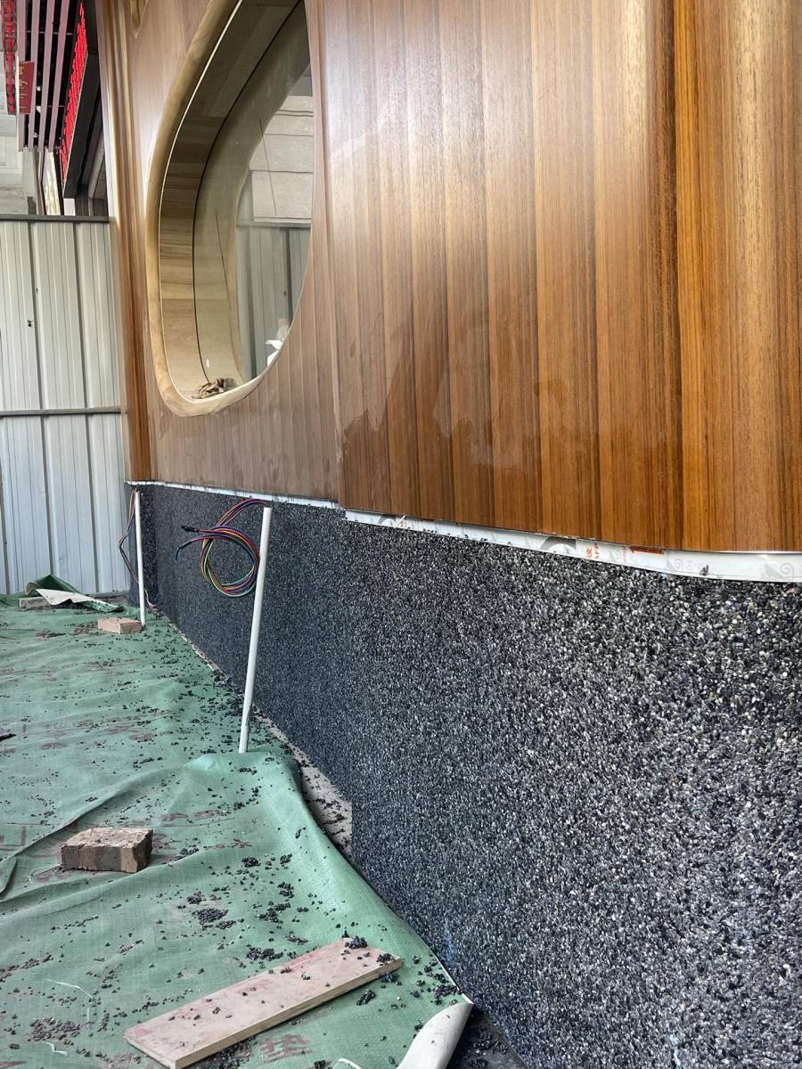 咏彩兴邦墙面胶粘石