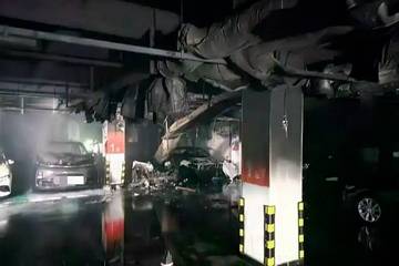 小鹏汽车地库起火烧毁十七辆车？回应：未见异常