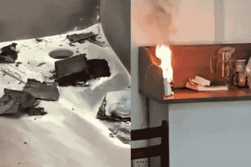 罗马仕充电宝非召回款又自燃 学生：在学校图书