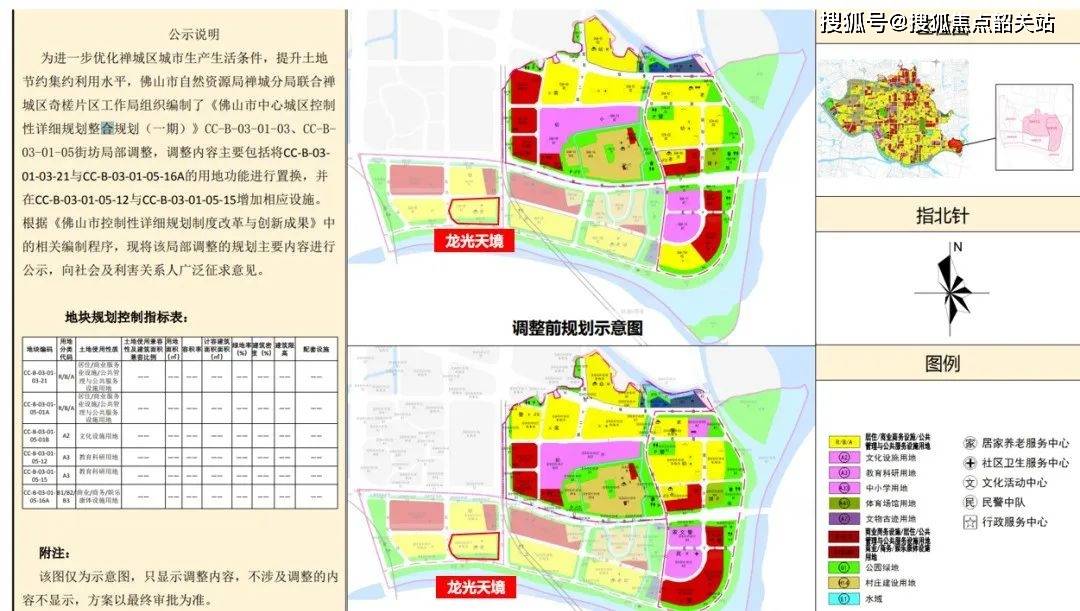 調整為小學教育用地;一副位於項目東北側,以確定為惠景中學分校選址