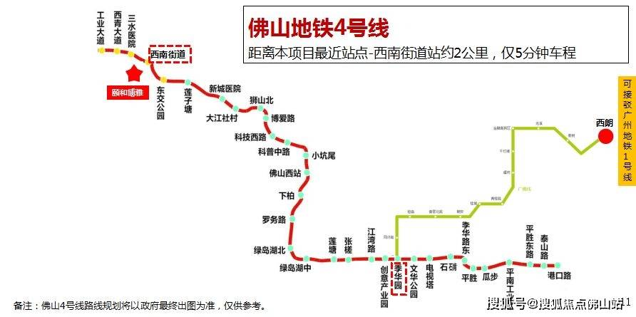 輕軌三水北站,40分鐘即可抵達廣州市區,一小時內可到中山東莞江門肇慶