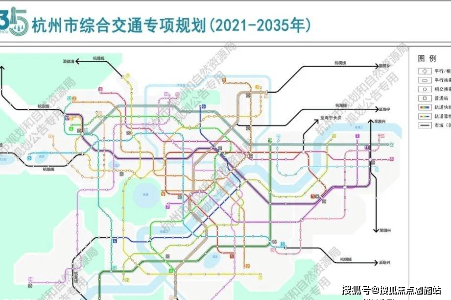 而根據此前公佈的杭州市綜合交通專項規劃(2021-2035),未來地鐵8號線