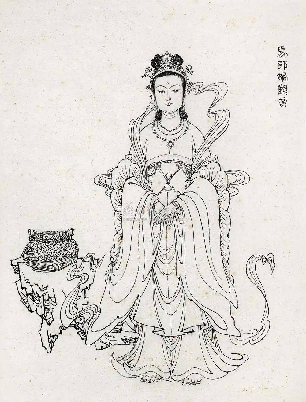 "以色止色","以欲解欲"的神女——锁骨菩萨_女子_渔妇_马郎