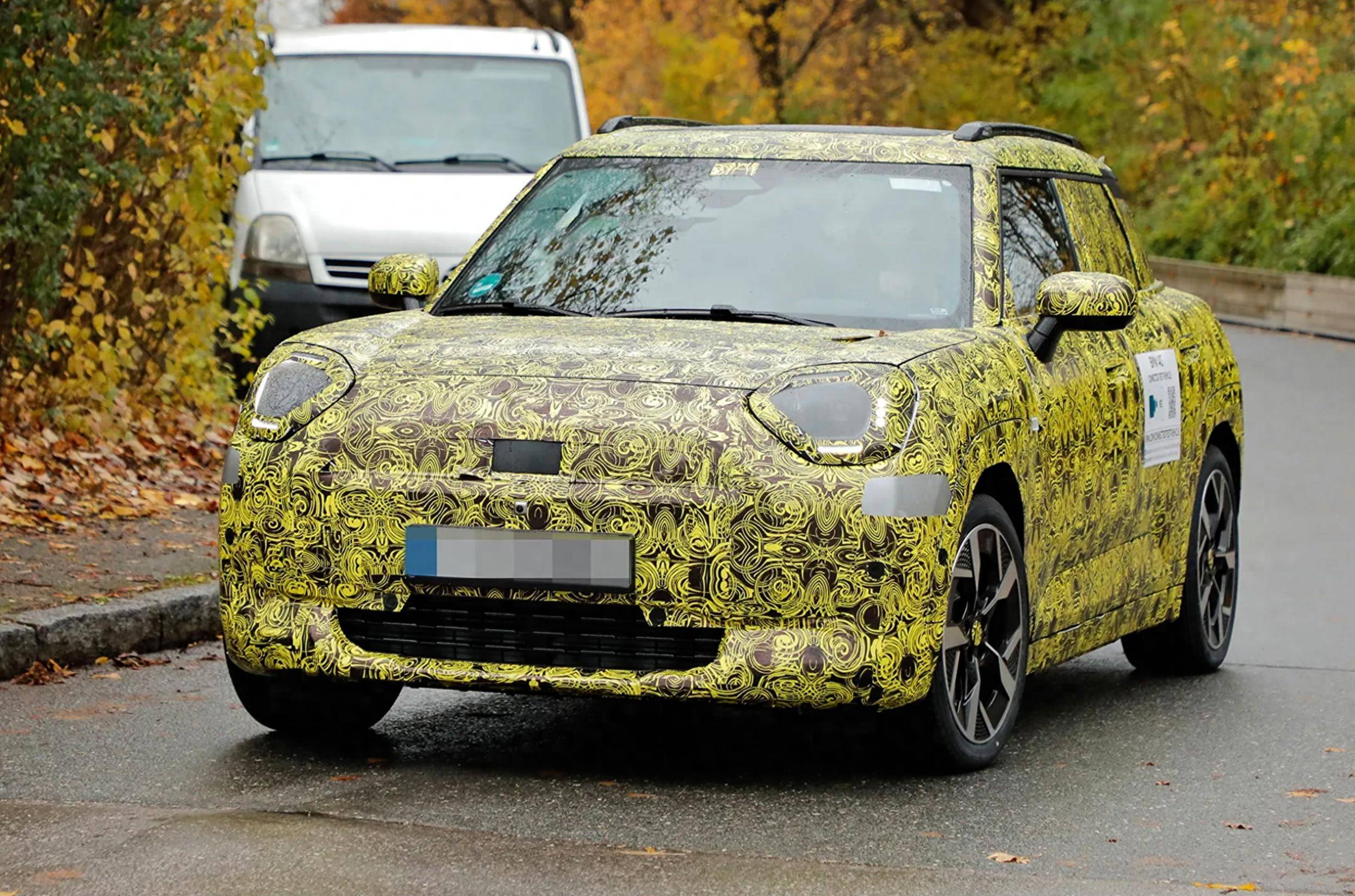它就是光束汽车首款车型，全新MINI ACEMAN谍照曝光_搜狐汽车_搜狐网