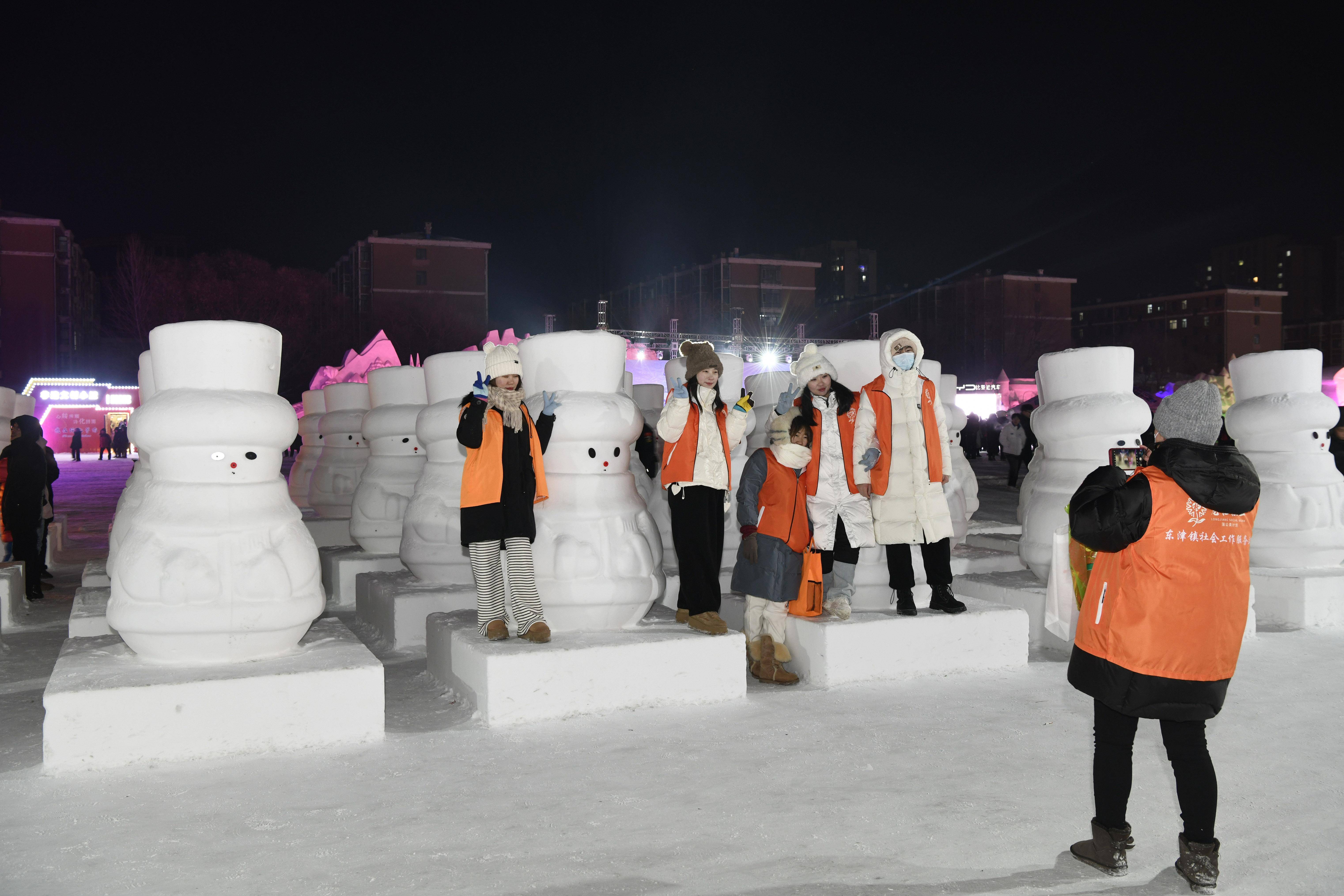 绥化雪景图片