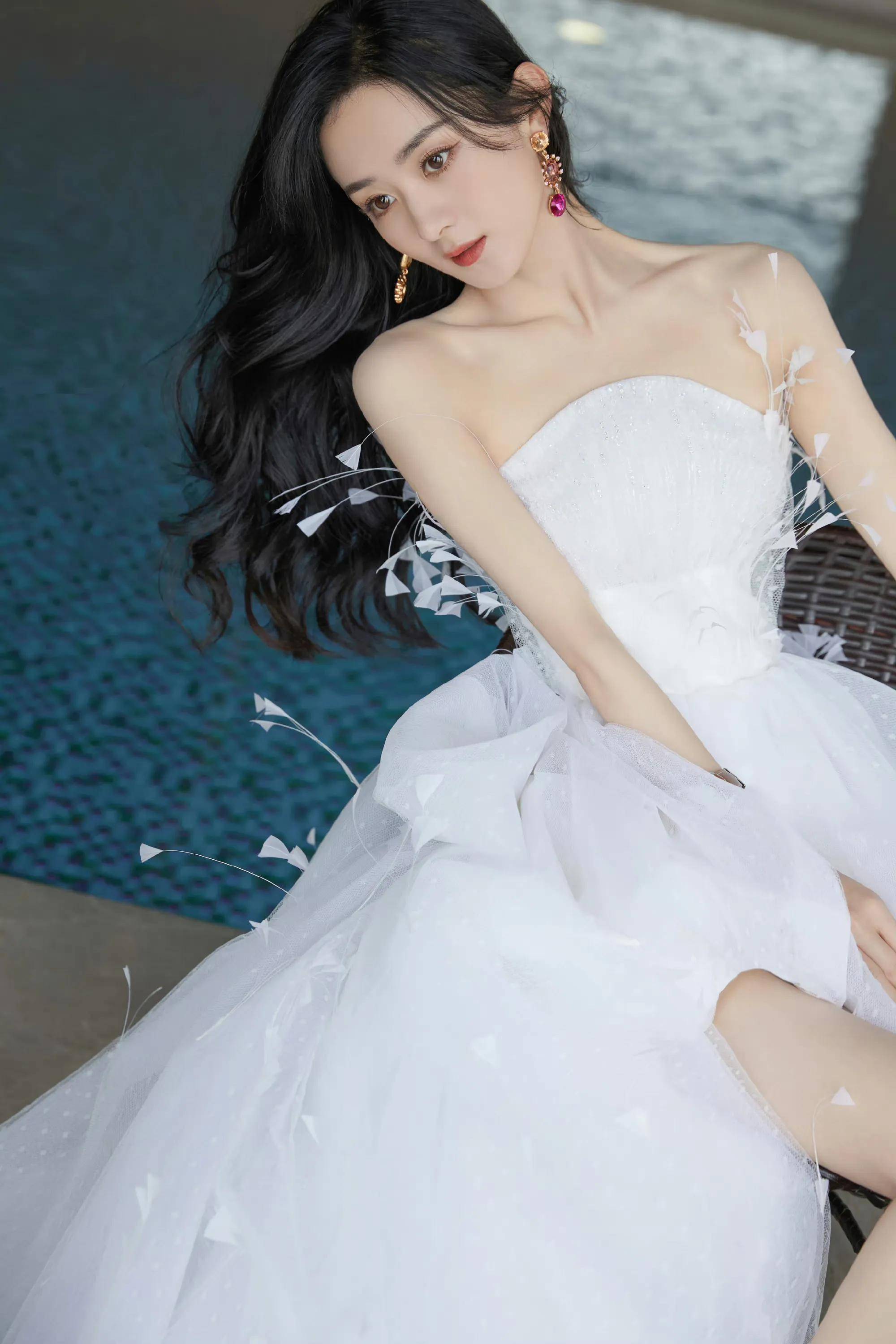 多巴胺女明星系列第二弹-赵丽颖,今日份彩色颖宝