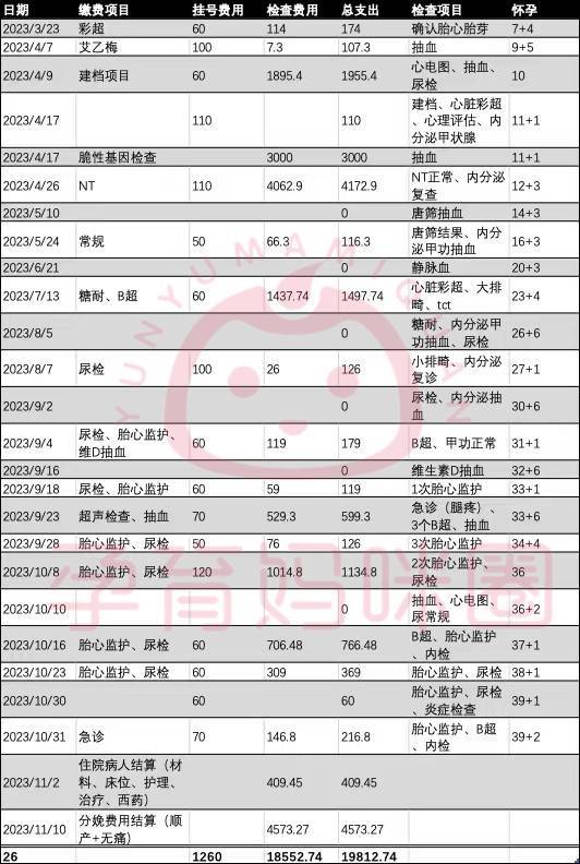 产检 || 2024 || nt 唐氏筛查 || 大小排畸 ||产前大检查_北京市