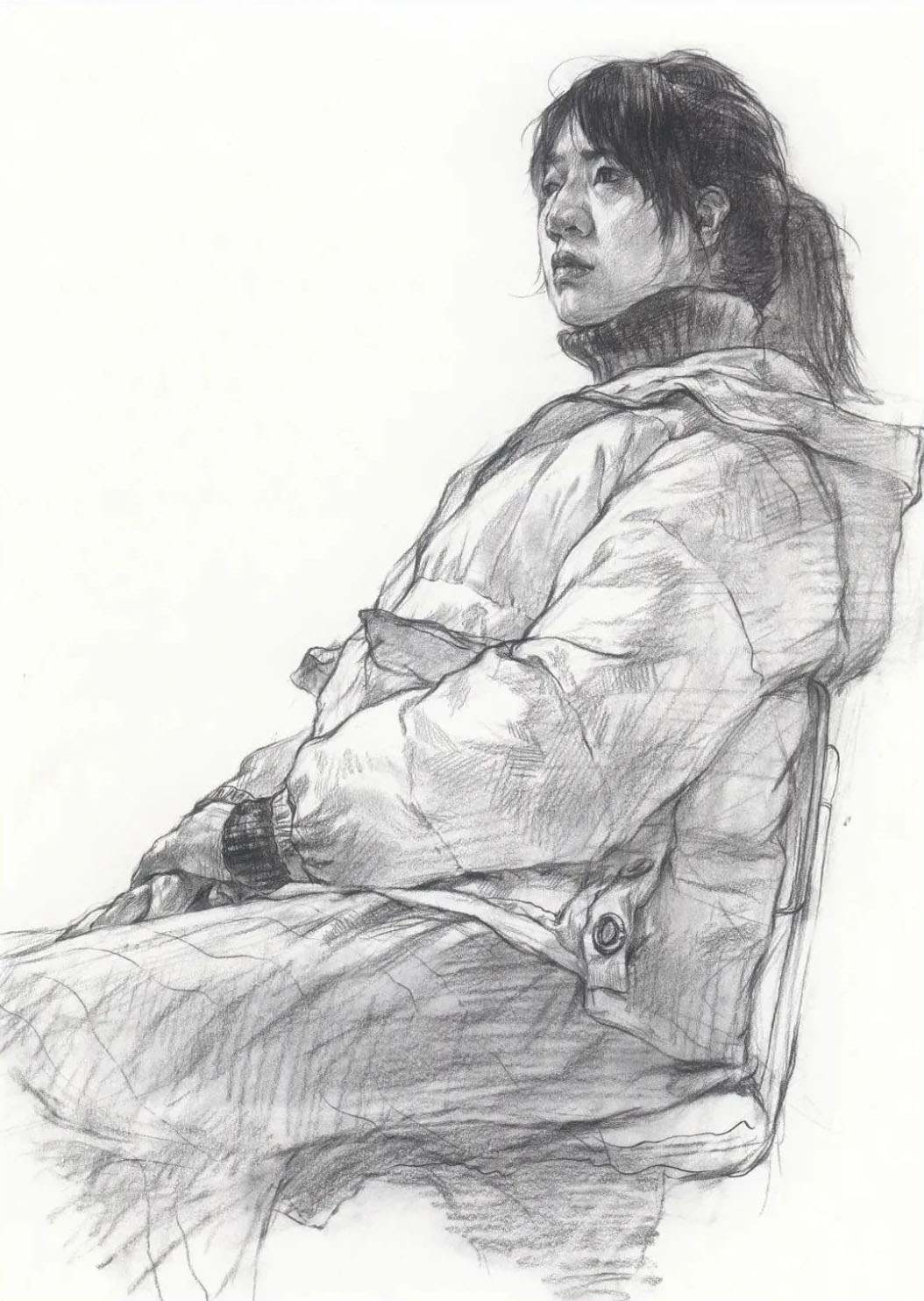 国美历年素描半身像高分卷鉴赏,广州画室美术生快来品鉴一下!