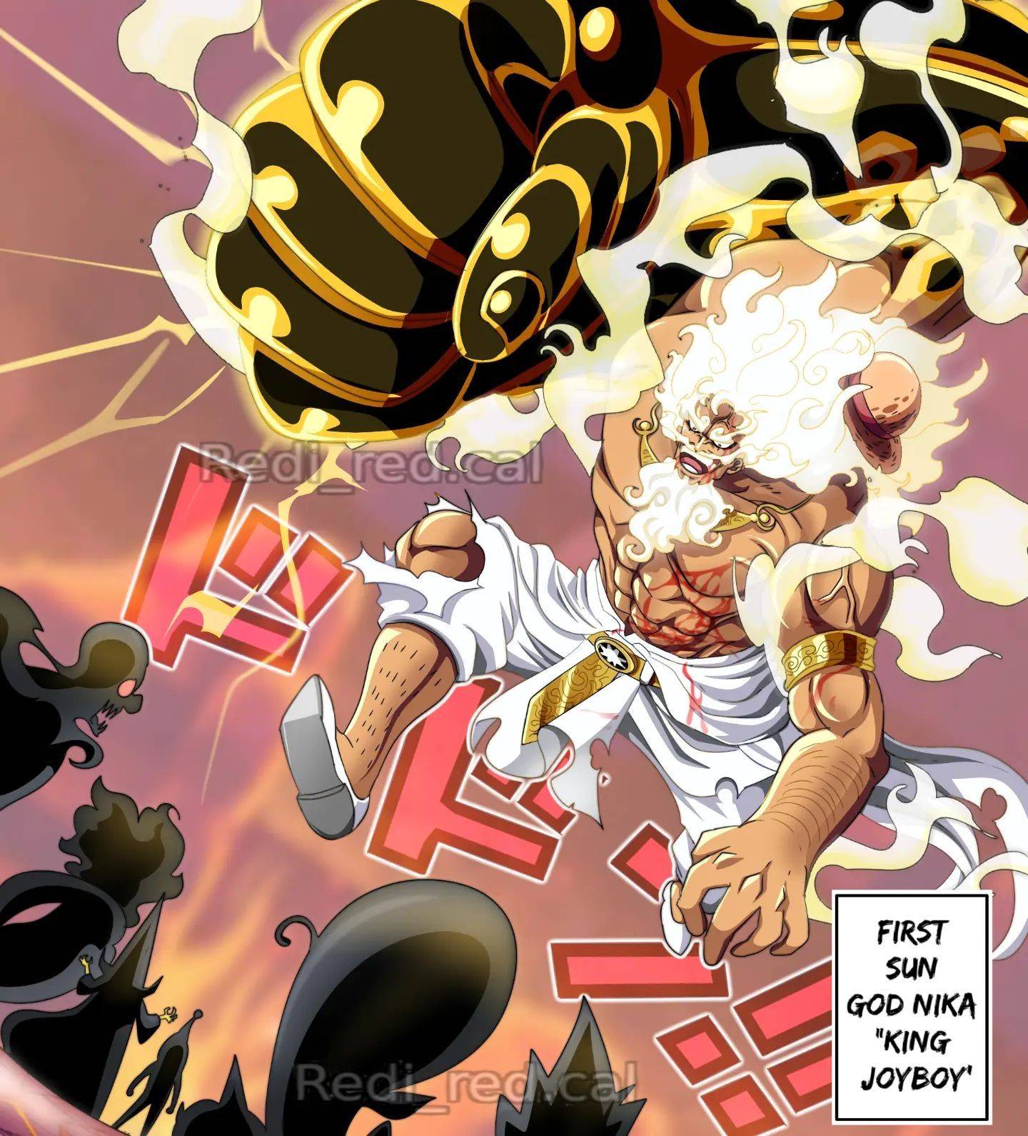 海贼王:乔伊波伊vs伊姆战斗画面曝光,六档路飞激战土星,燃爆_蜘蛛