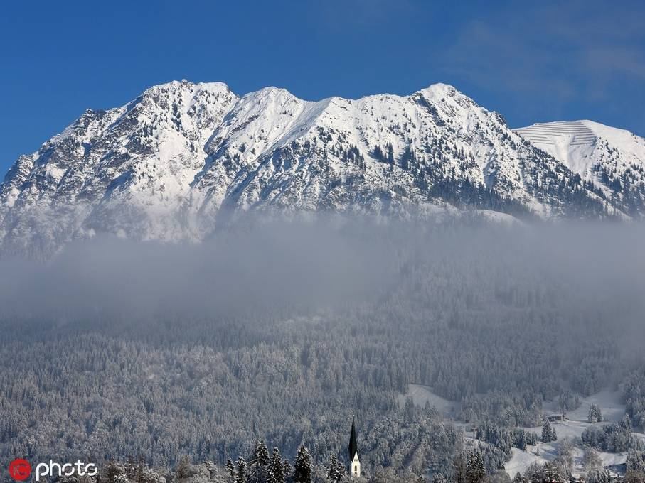 德国奥伯斯多夫茫茫雪原吸引民众观光打卡搜狐大视野搜狐新闻