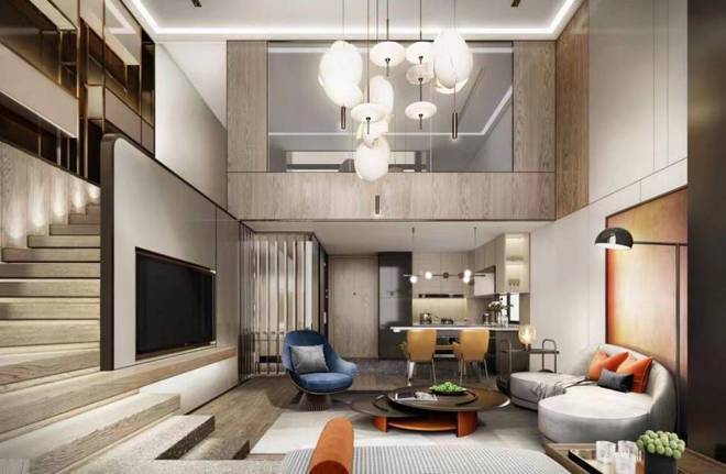 苏州盛泽丽格·m5公寓#挑高4.5米 买1层用2层#配套天虹商业 洲际酒店!