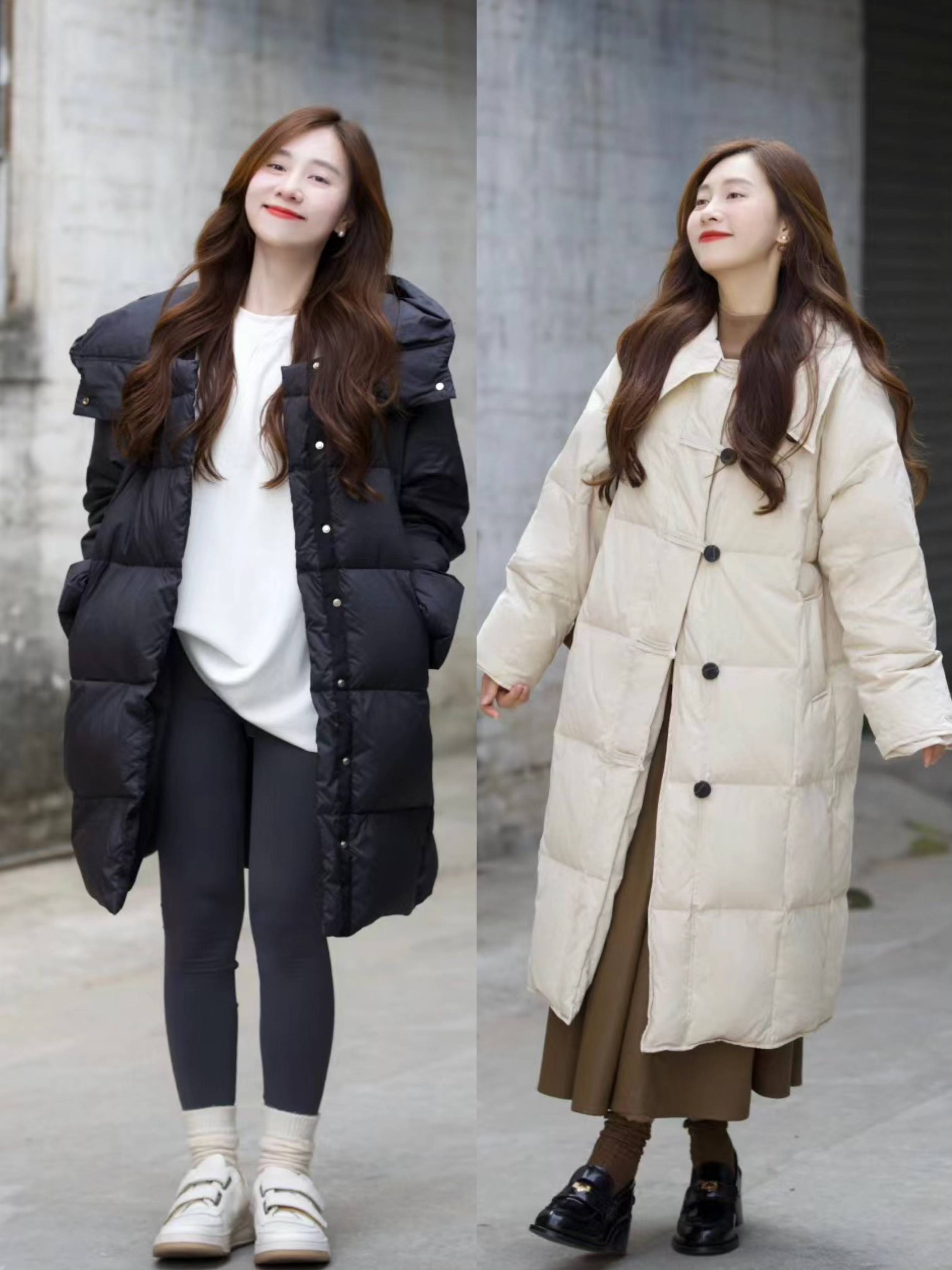 羽绒服_毛衣_浅棕色