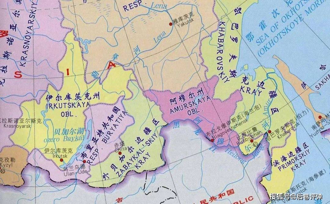 北方鄰居俄羅斯國土廣闊,自治共和國很多,遠東地區咋就那麼少?