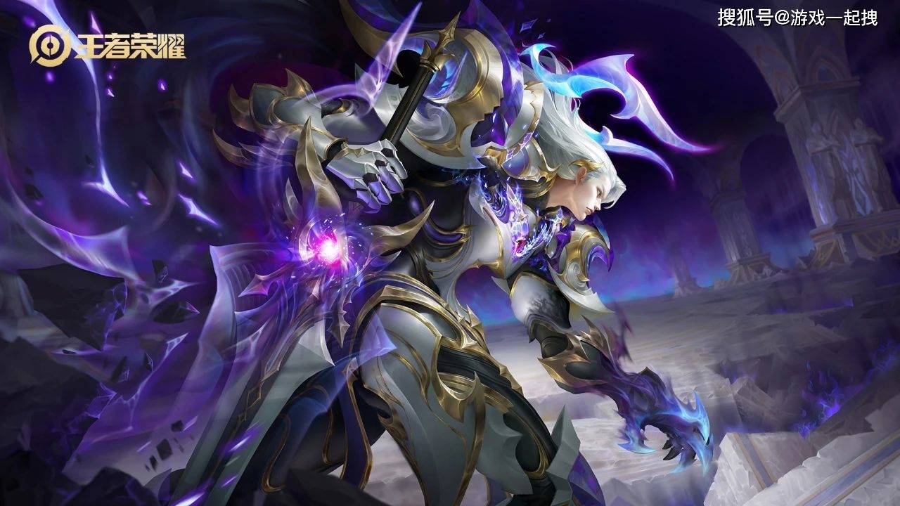 马超的皮肤设计充满未来感,红色的长发和背后的长枪让人眼前一亮.