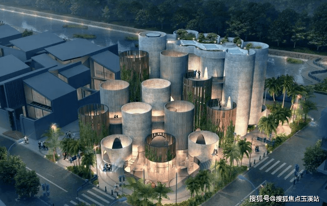 集知名餐饮,亲子体验,多维娱乐,民宿客栈,艺术展示,创客服务于一体,以