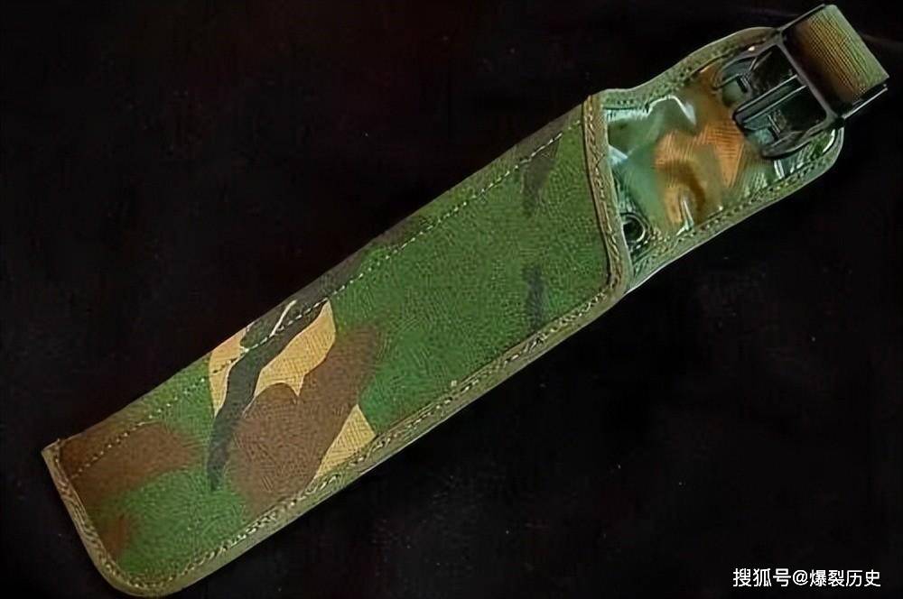 英格兰的奇葩战刀:l85a1 步枪刺刀,外观特立独行脑洞大开的神作_刀柄