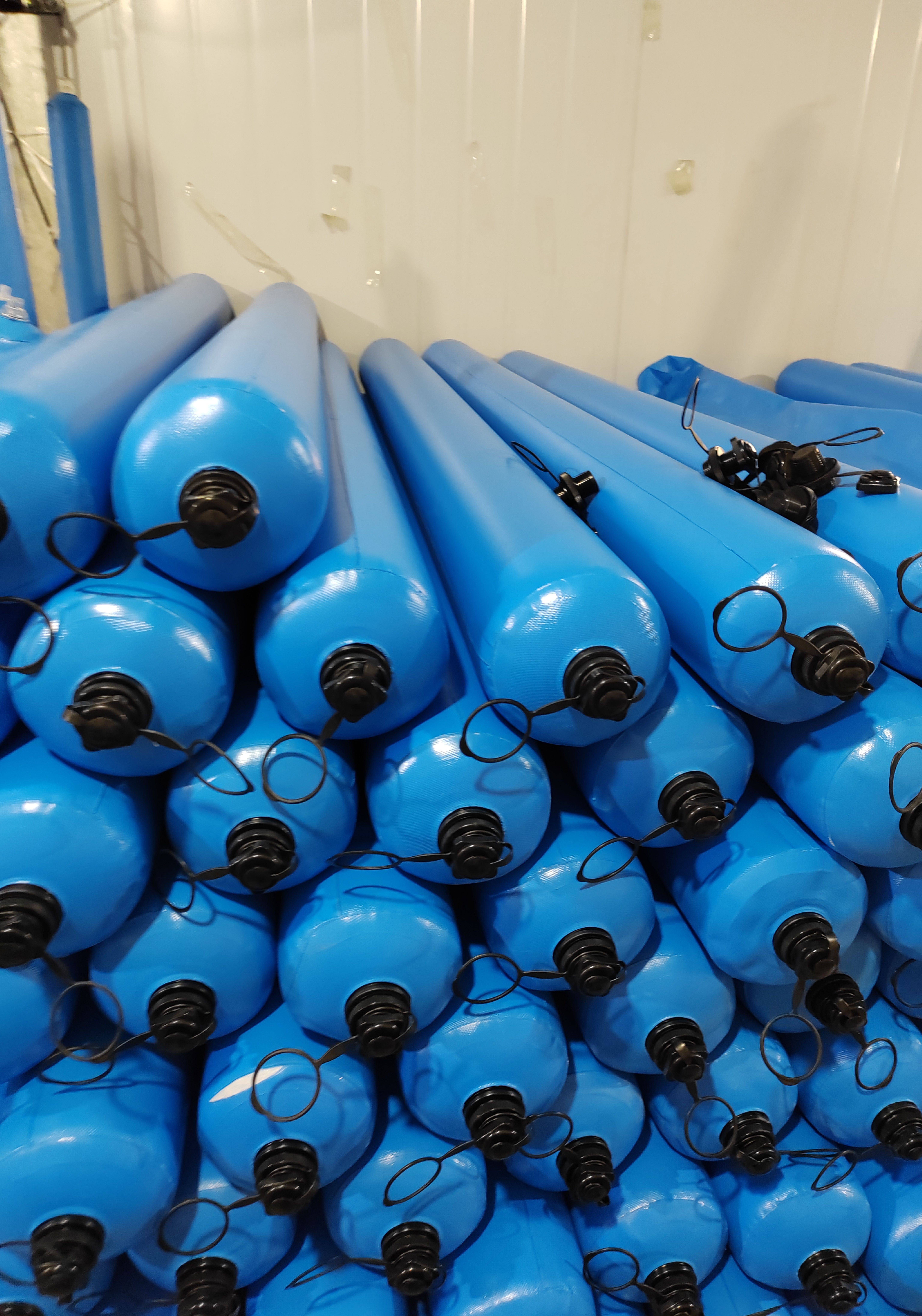 钢筋后浇带拦截混凝土气囊工地上充气隔离气囊_施工_cm_效率