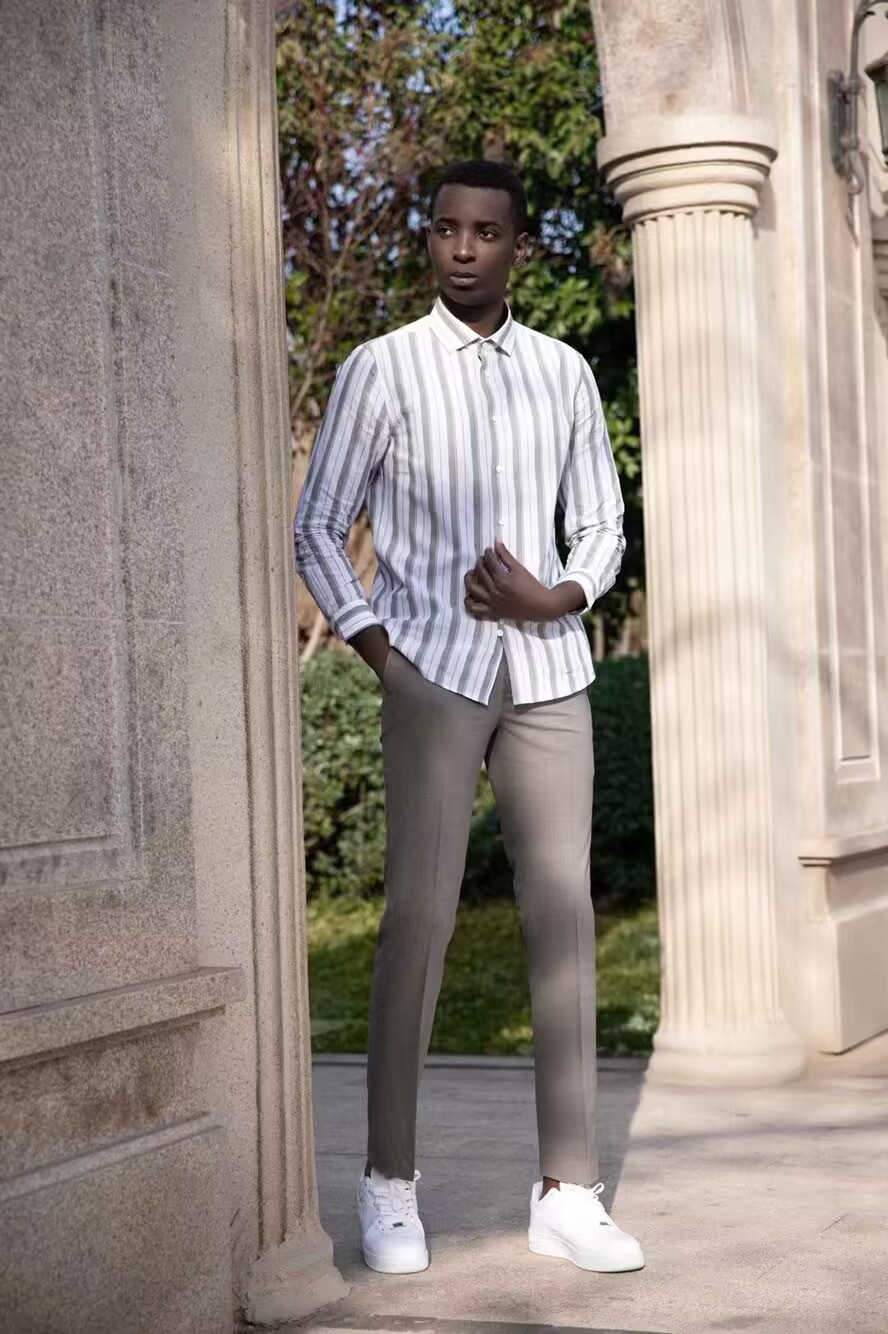 出片率高得离谱的黑人男模:daluche tamara