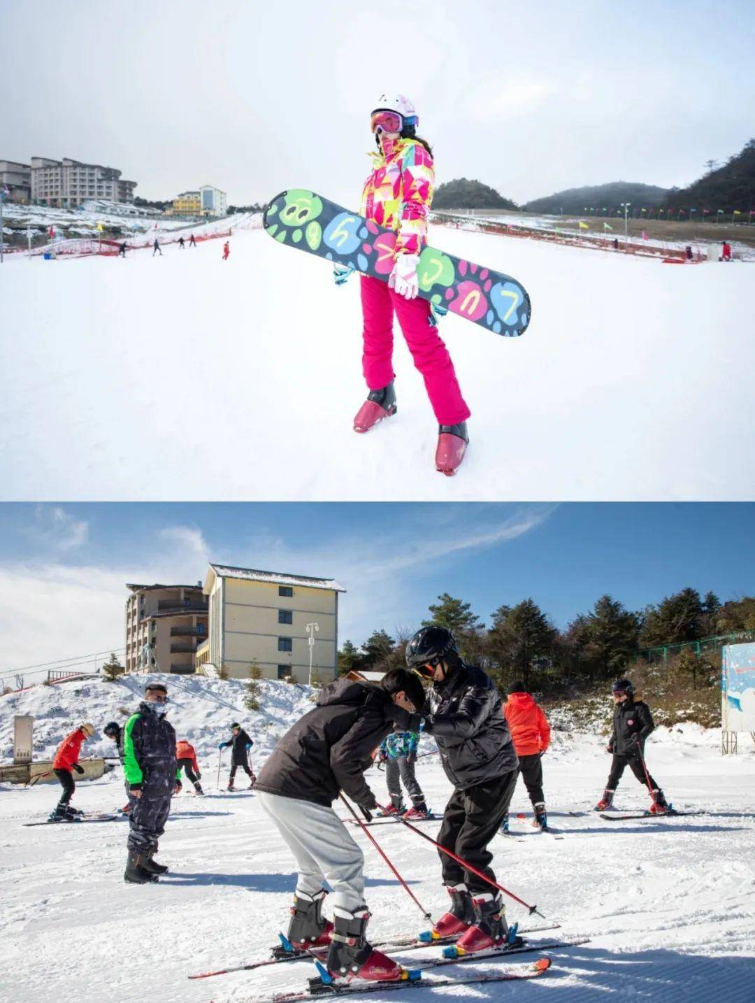 下雪了!快来巴山大峡谷滑雪,赏雪,戏雪!_冰天雪地_罗盘_此时此刻
