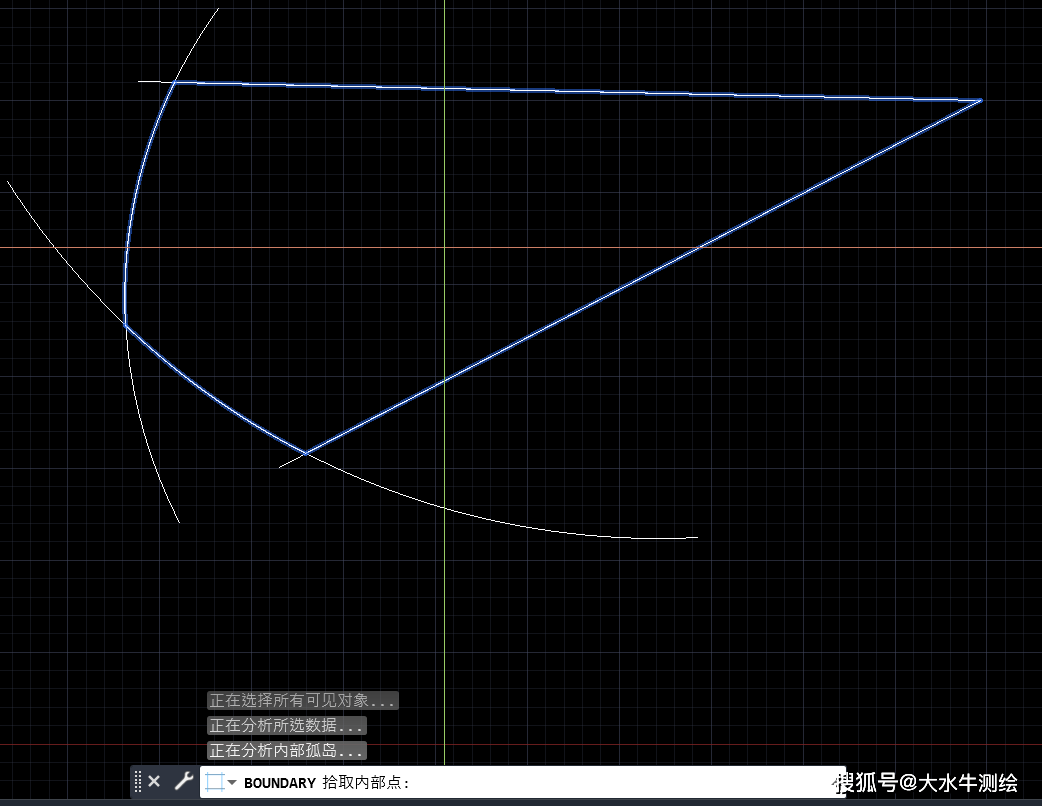 如何快速提取cad封闭区域轮廓?应该命令解决!_边界_内容_进行