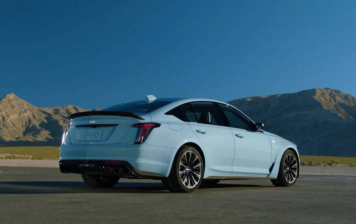 高颜值强动力,新款凯迪拉克ct5-v官图发布,你心动了吗?