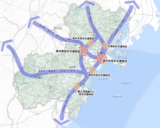 在城镇空间格局的优化下,温州将规划2035年实现常住人口1100万人,城镇