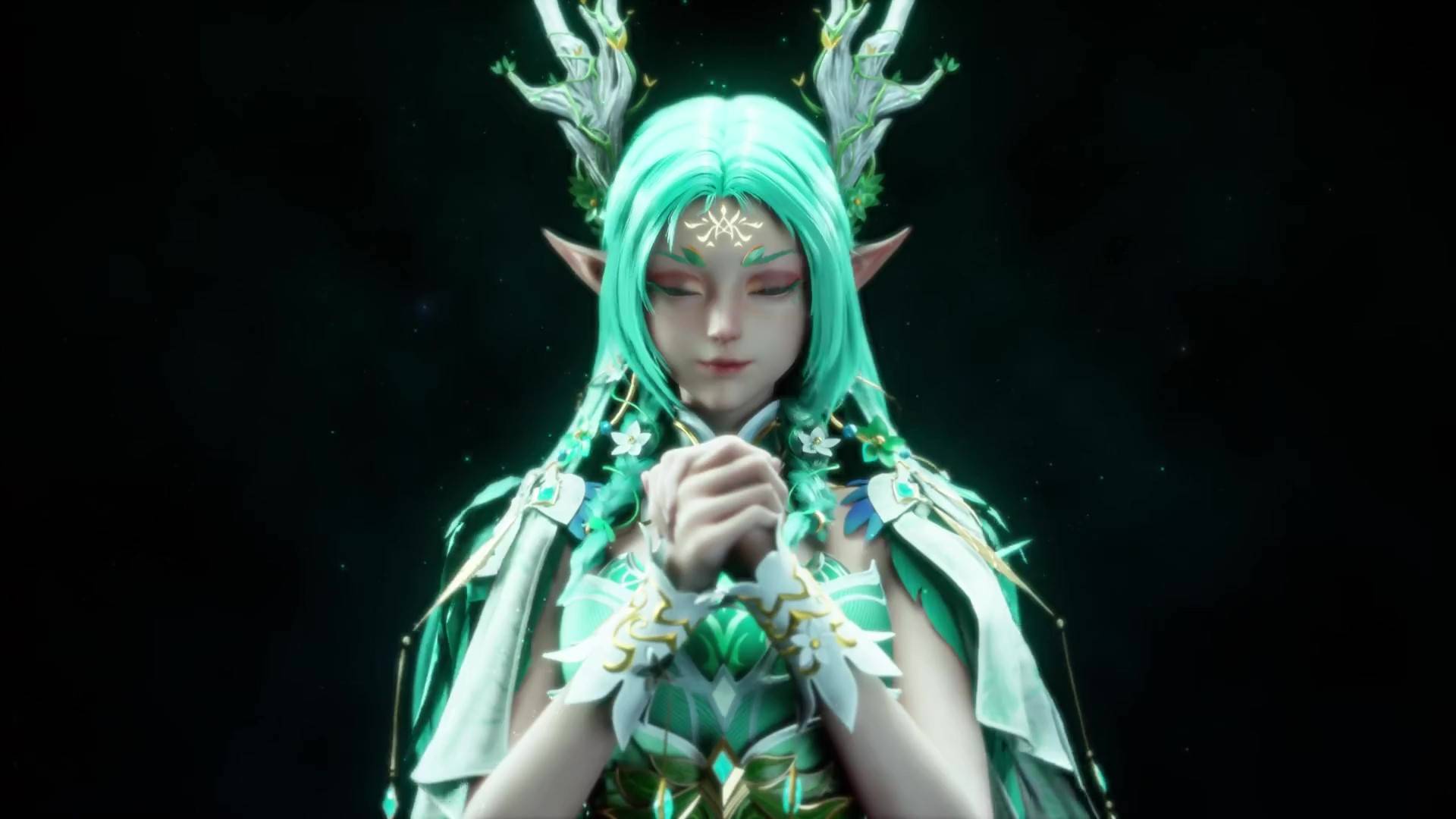 「神印王座」狂虐闪电人力柱,魔族阴谋泄露,神级精灵夜小泪登场_梦幻