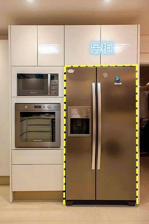 将家电通通嵌入摆放,也不浪费半平空间_冰箱_收纳_设计