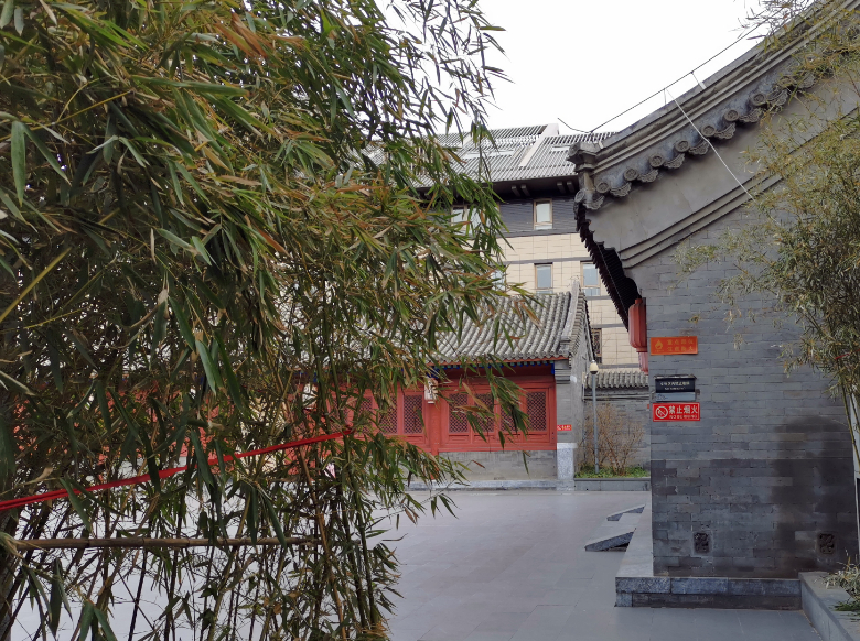 北京:夕照寺不光是个地名 还真有庙 门口一物暴露重要秘密_文物_山门