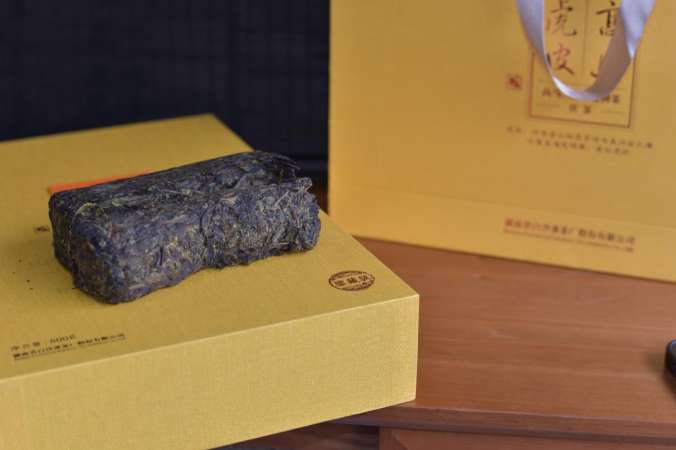 下的白沙溪高马虎茯砖保留高马茶园山头品质和茯砖特性核心稀缺珍品