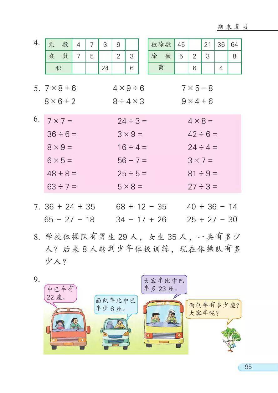 苏教版二年级上册数学电子课本高清完整版