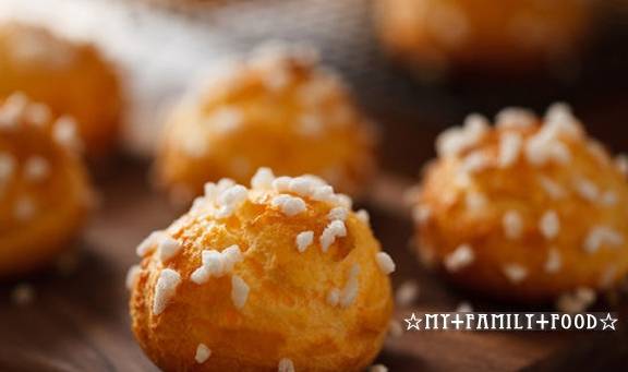 泡芙换这一种做法,惊喜又美味,微甜不腻,儿子抢着吃!_珍珠_美食_什么