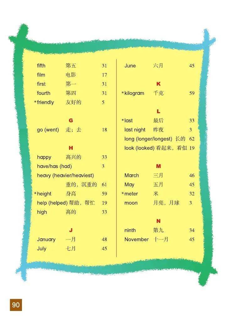 北师大版六年级上册英语电子课本